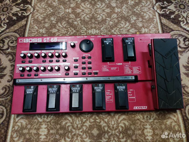 Бас гитарный процессор Boss GT-6B