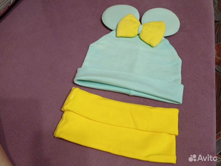 Шапка и снуд для девочки