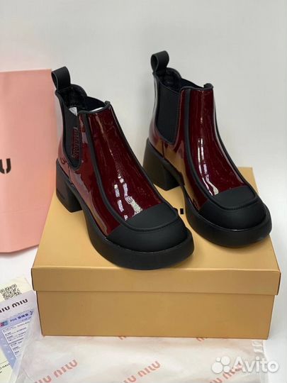 Ботинки miu miu