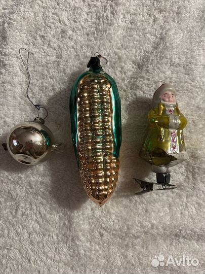 Елочные игрушки СССР