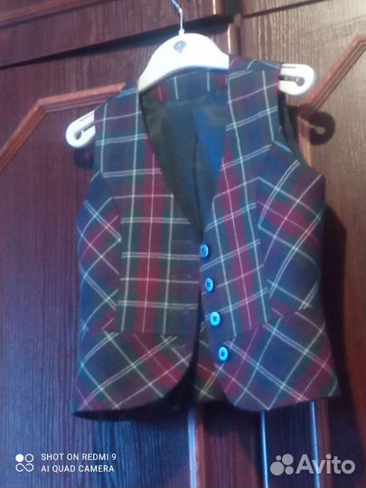 Школьная жилетка (форма школы 103 п.Мехзавод)