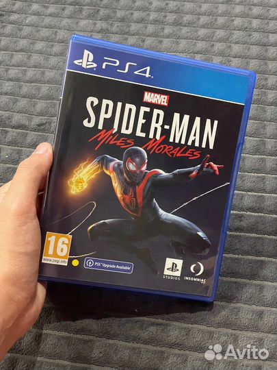 Человек паук майлз моралес ps4