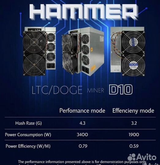 Hammer d10 4300 mh