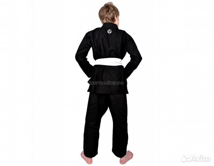 Детское кимоно для BJJ Bad Boy Focus - черное