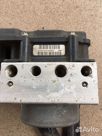 Блок аbs Рено Сценик 1,5 diesel 2007г