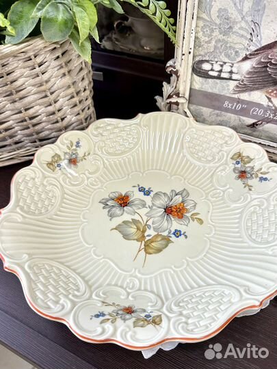 Блюдо от немецкой мануфактуры Silesia