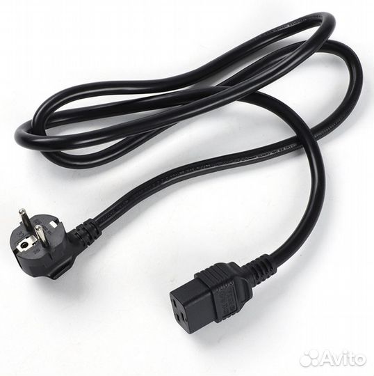 Кабель питания С19 сечение 3х2,5мм длина 1,5 метра