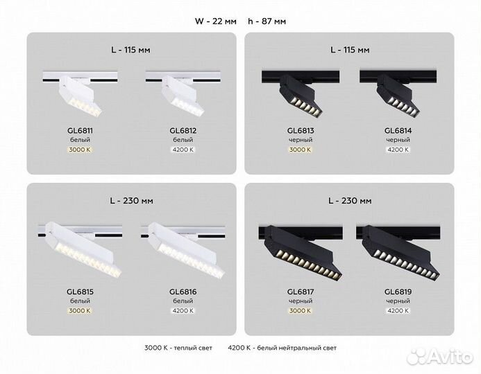 Светильник на штанге Ambrella Light GL GL6815