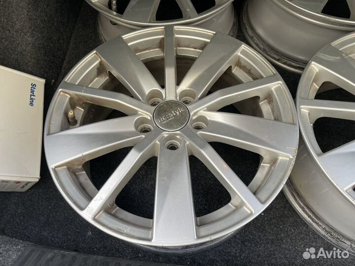 Литые диски r15 5x100 на volkswagen polo