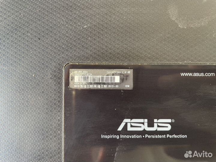 Ноутбук asus X55A