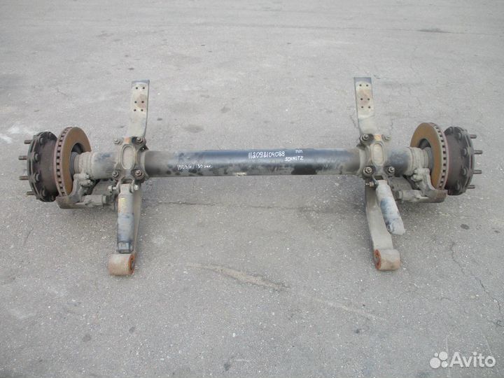 Ось полуприцепа schmitz в сборе (диск.тормоз) Schm