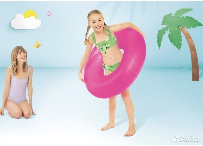 Надувной круг большой
