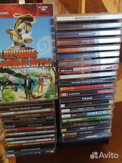Компьютерная игры на дисках