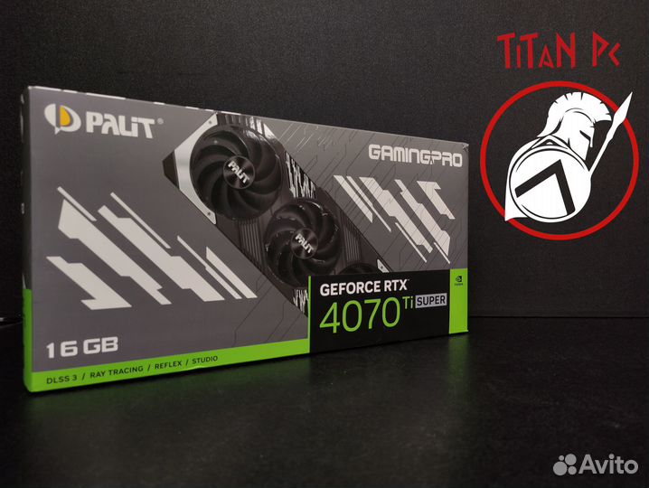 NEW Palit RTX 4070Ti Super GP 16gb /Обмен/Гарантия