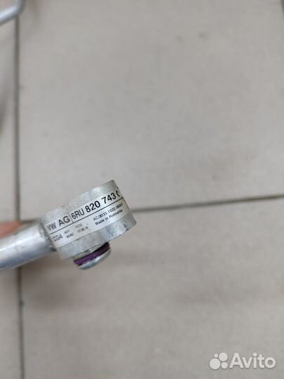 Трубка кондиционера VW Polo Sedan 6RU820743C