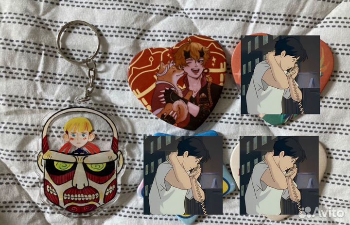 Аниме значки