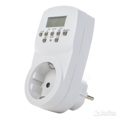 Таймер электронный с розеткой