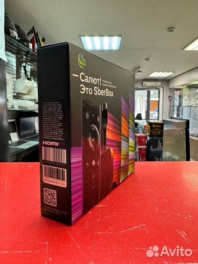 Цифровая смарт тв-приставка SberBox sbdv-0005