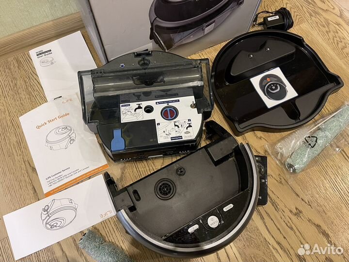 Робот пылесос iLife W400 моющий