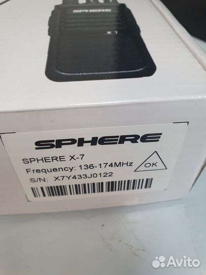 Рация sphere(Сфера) X-7 VHF Новая
