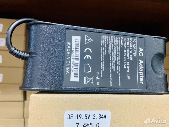 Новые блоки питания для Dell 15 19V 3.34A