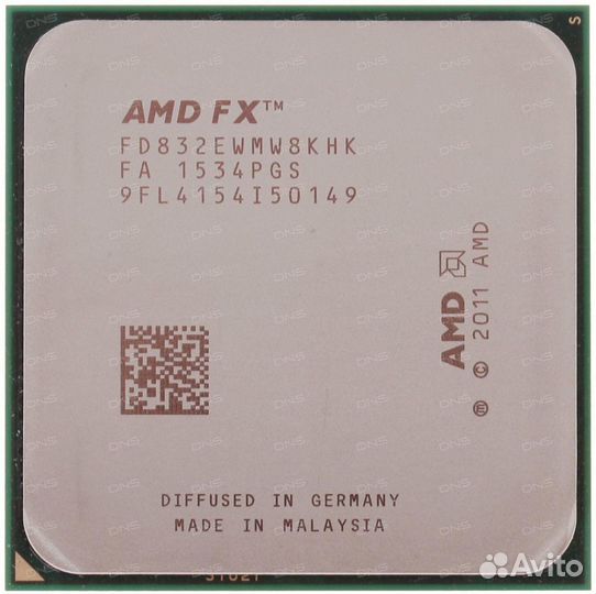 Процессор AMD FX-8320E OEM, память DDR3 (4Гб)