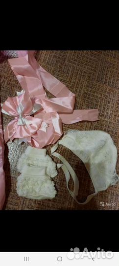 Конверт набор на выписку для девочки