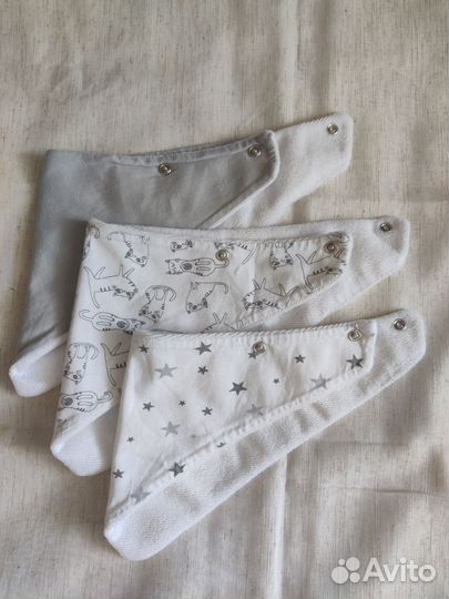 Детские нагрудники-слюнявчики, кепка