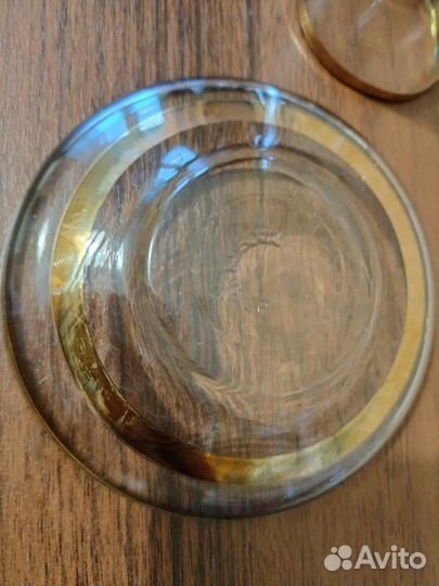 Чайный набор из прозрачного стекла