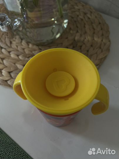 Кружка непроливайка новая