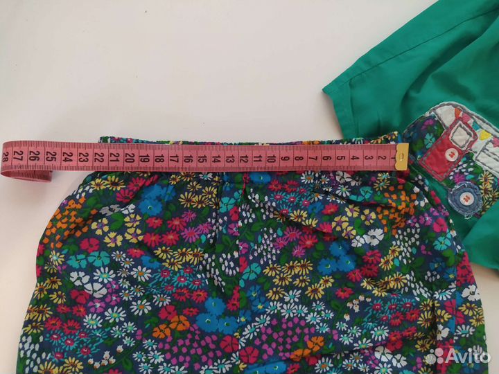 Летний костюм для девочки на 1 год