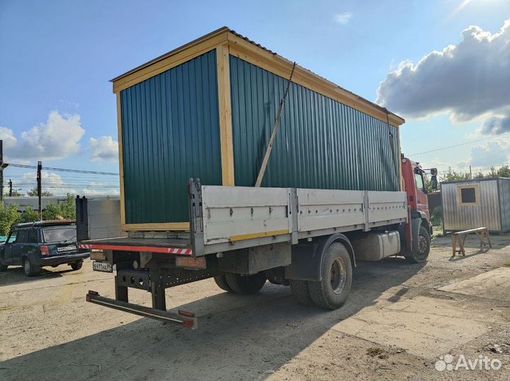 Вагончик с надежной крышей