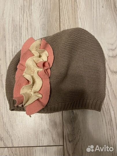 Шапка для девочки весна р. 54-56