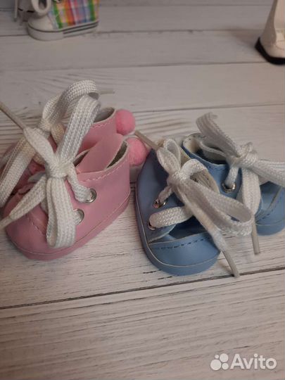 Обувь для кукол, игрушки в ручки