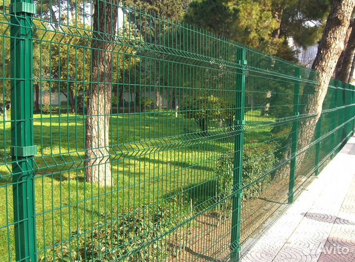 3Д сетка гиттер для забора