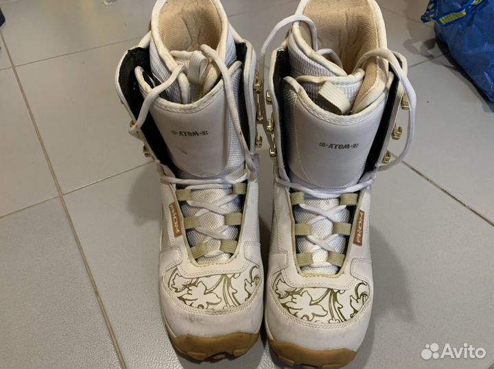 Ботинки женские для сноуборда. Atom. Размер 9