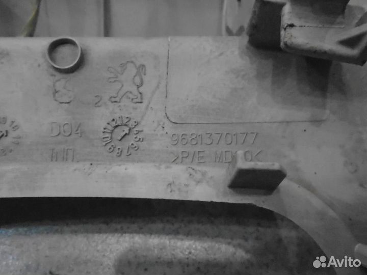 Накладка на обшивку потолка Peugeot 308 1 2007-20