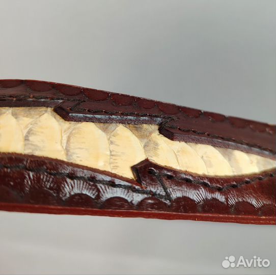 Кожаный ремень ручной работы Harley Davidso