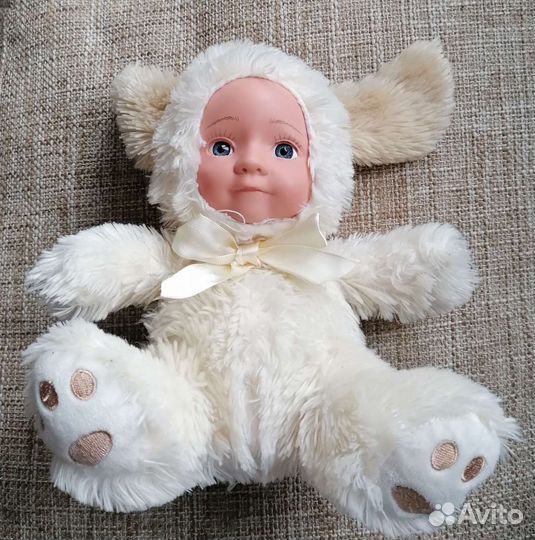 Мягкая игрушка с твердым лицом