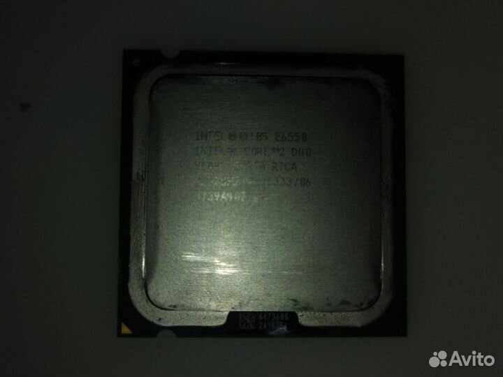 Процессор Core 2 duo e6550