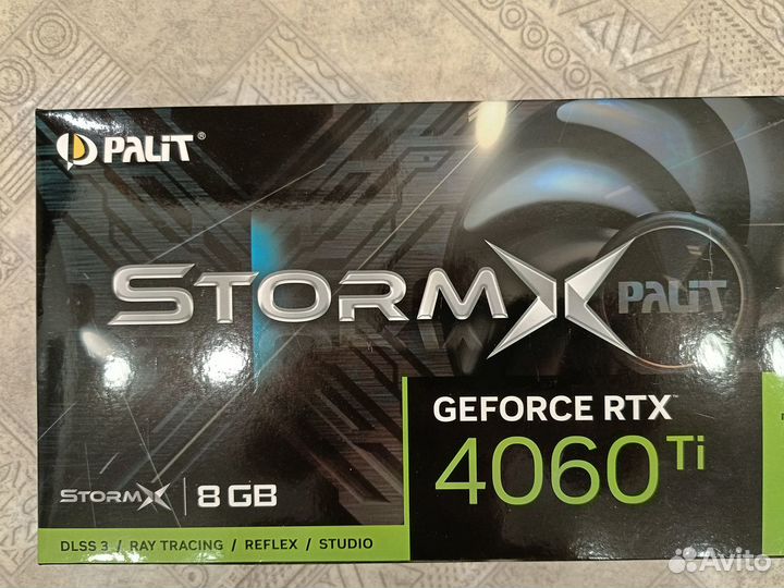 Rtx 3060 12gb/4060/4060 ti 8GB Новые. Запечатаны