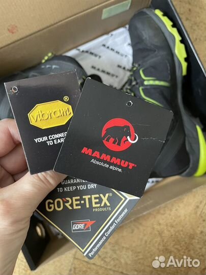 Ботинки Mammut (Vibram, Goretex)