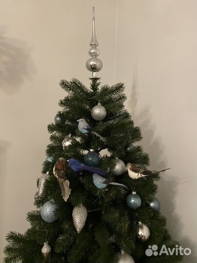 Елка литая искуственная б/у 180см