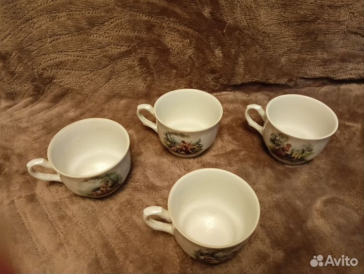 Чайные чашки 250 мл в стиле Мадонна/Пастушка