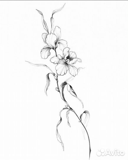 Модель на тату