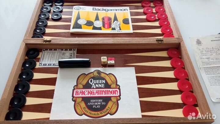 Нарды Backgammon 1981 года
