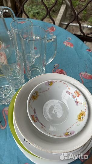 Набор посуды разной