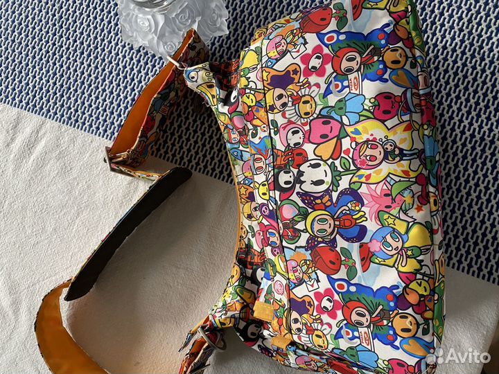 Ju ju be сумка hobo be бабочки toki doki