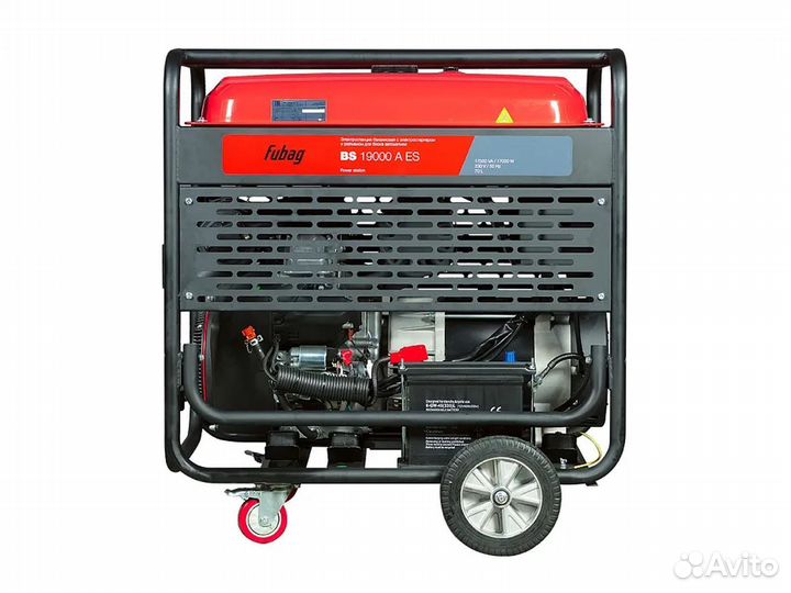 Портативный бензиновый генератор Fubag 17 кВт