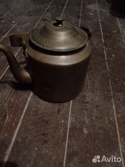 Чайник СССР медный
